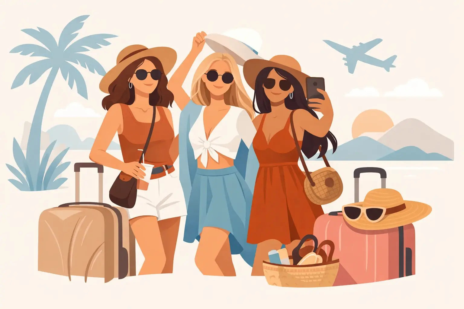What to Wear for Girls Trip Style