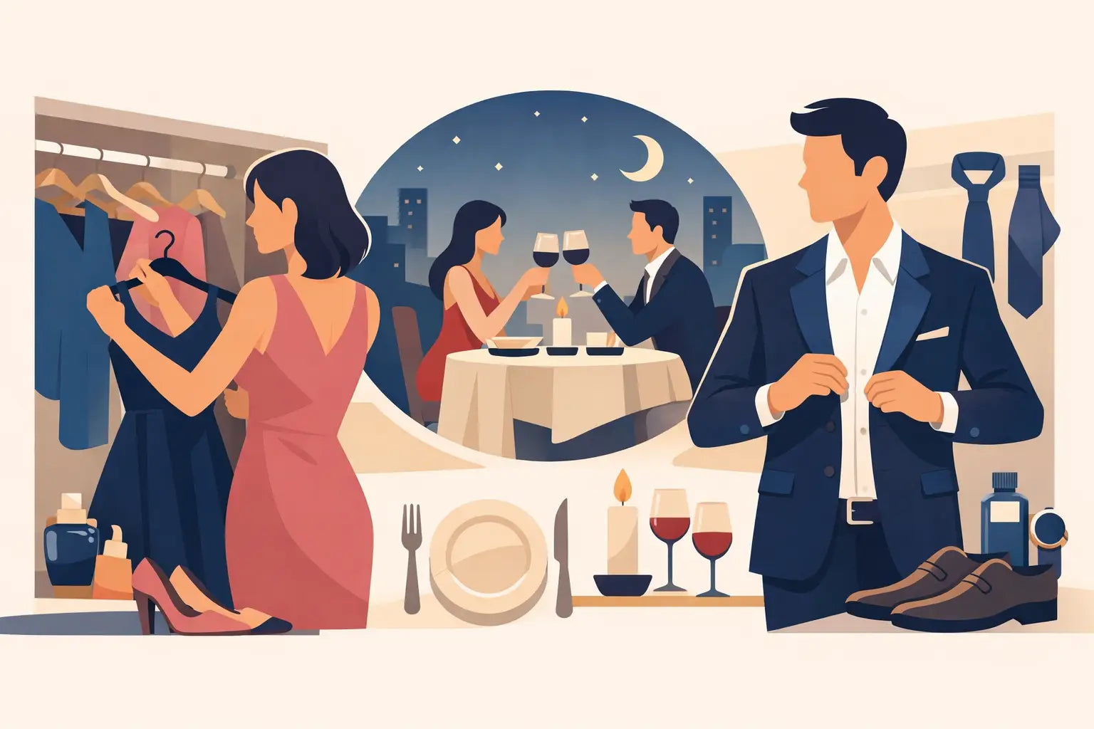 What to Wear to Dinner Date Plans