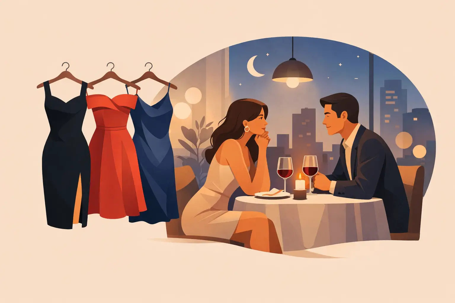 Best Dresses for Dinner Dates That Always Work