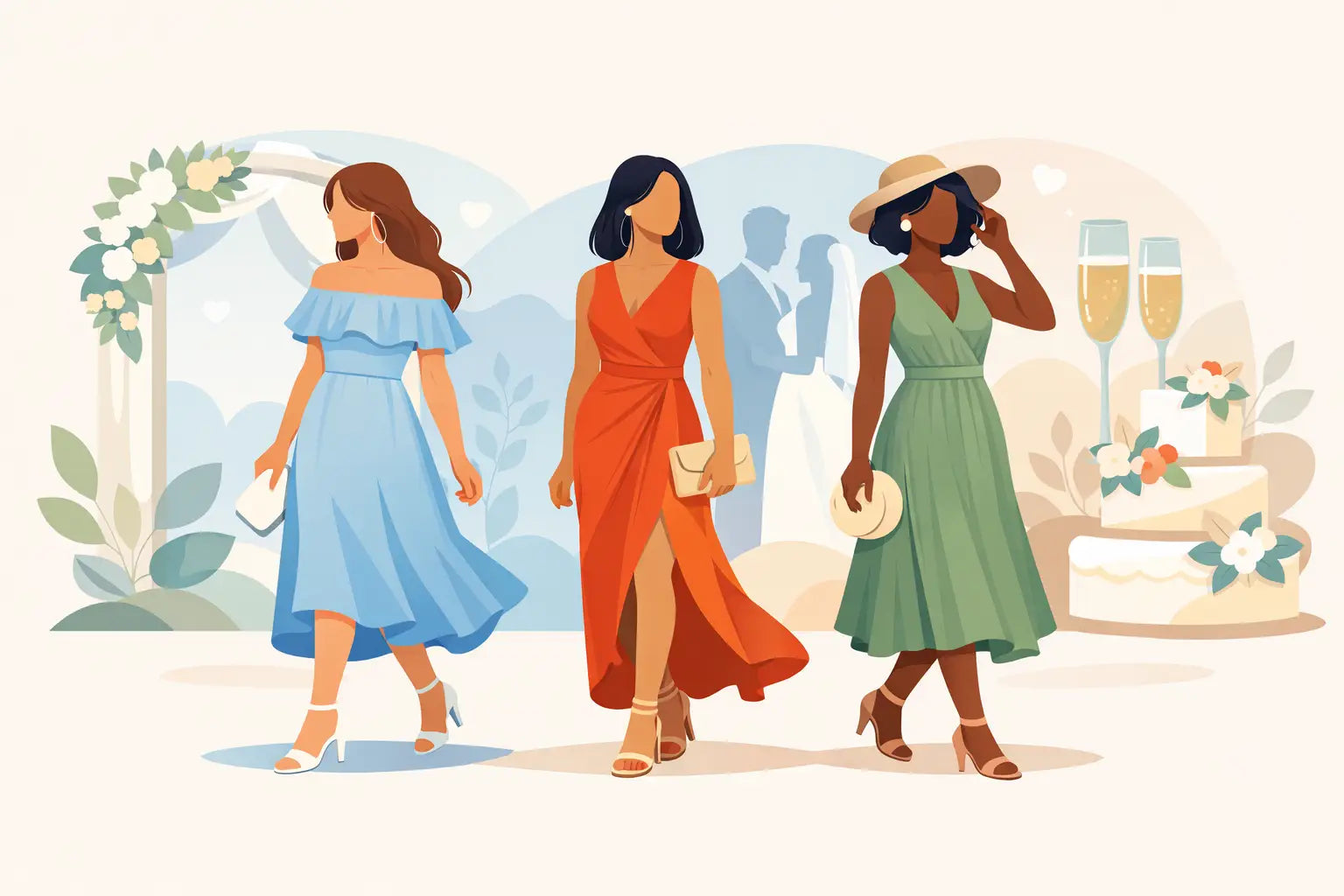 12 Wedding Guest Dress Examples to Wear