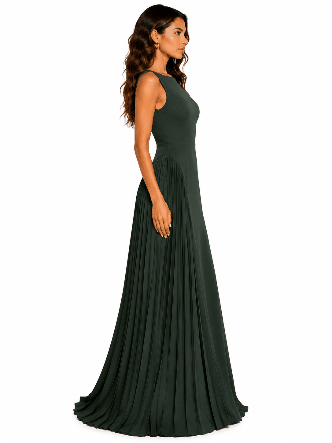 Panel Evening Gown