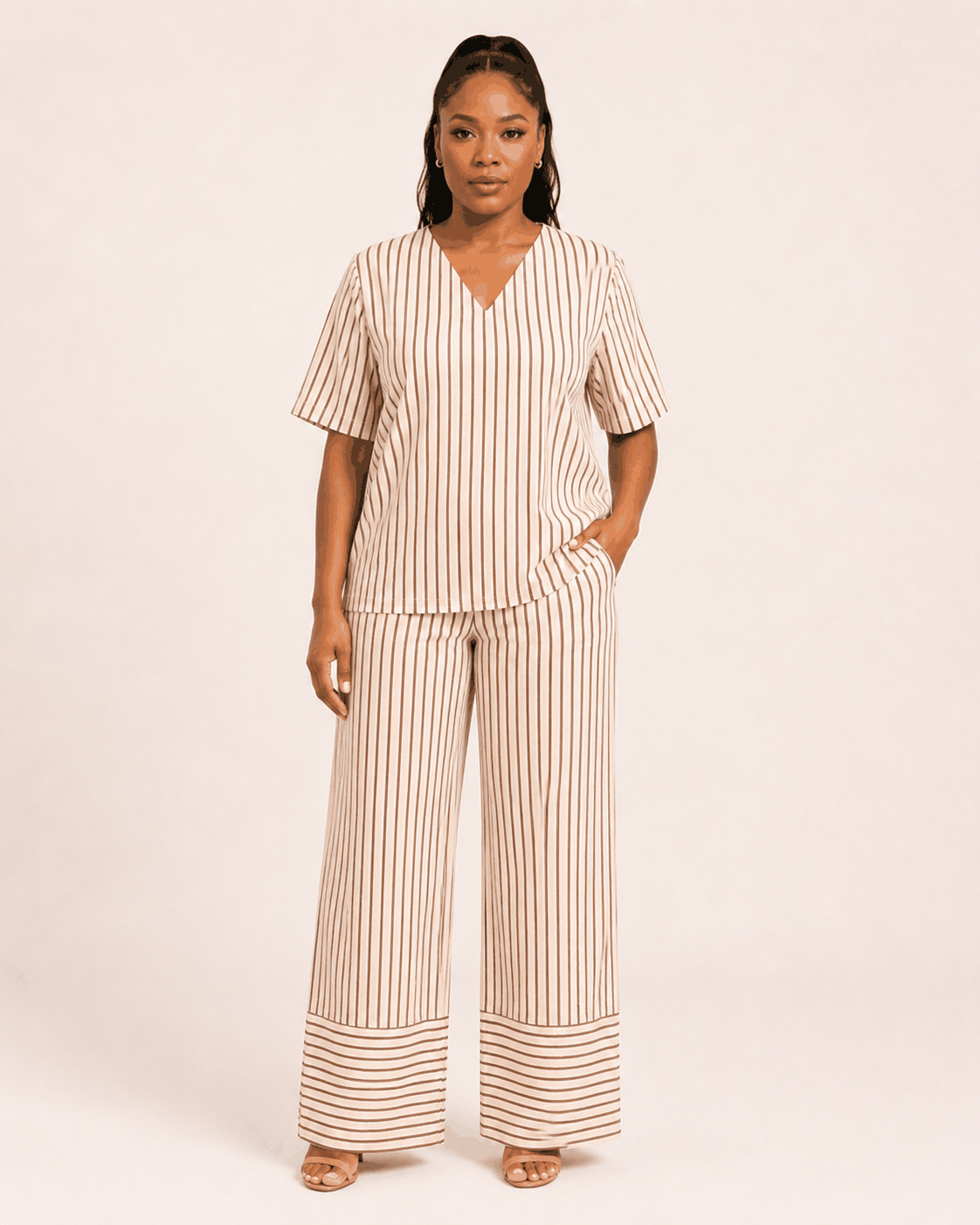 Muse Striped Set