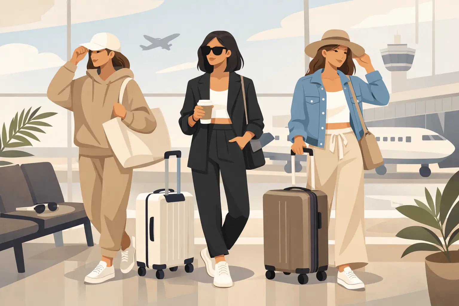 Best Airport Outfit Sets Women Will Wear on Repeat