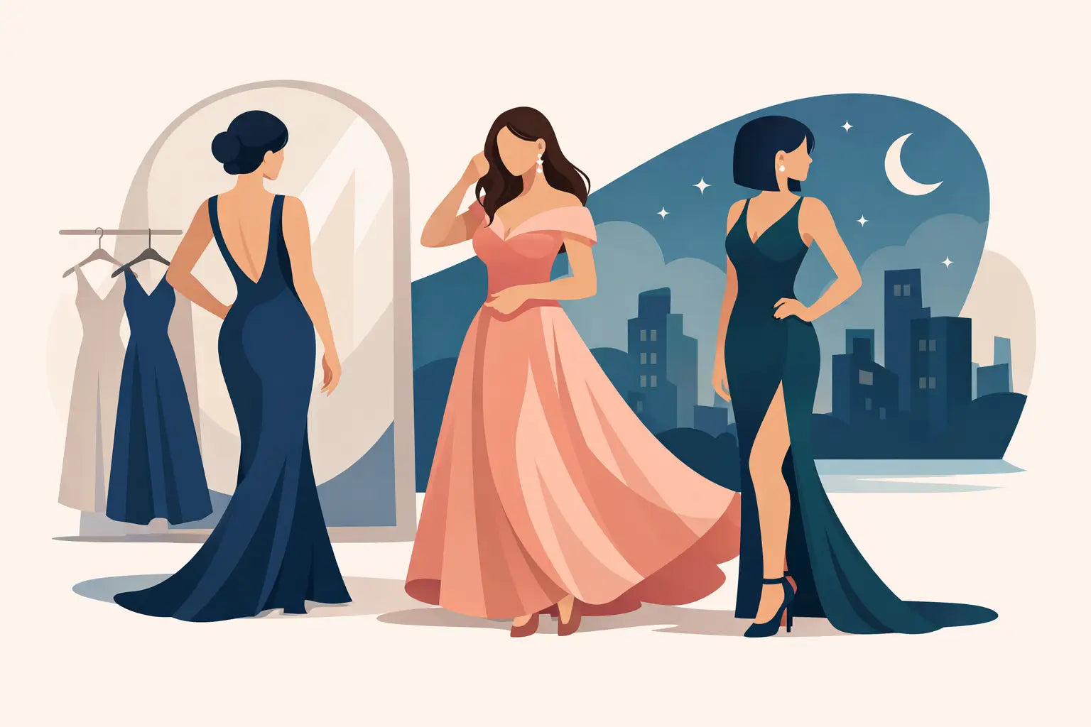 How to Choose Evening Gowns That Flatter